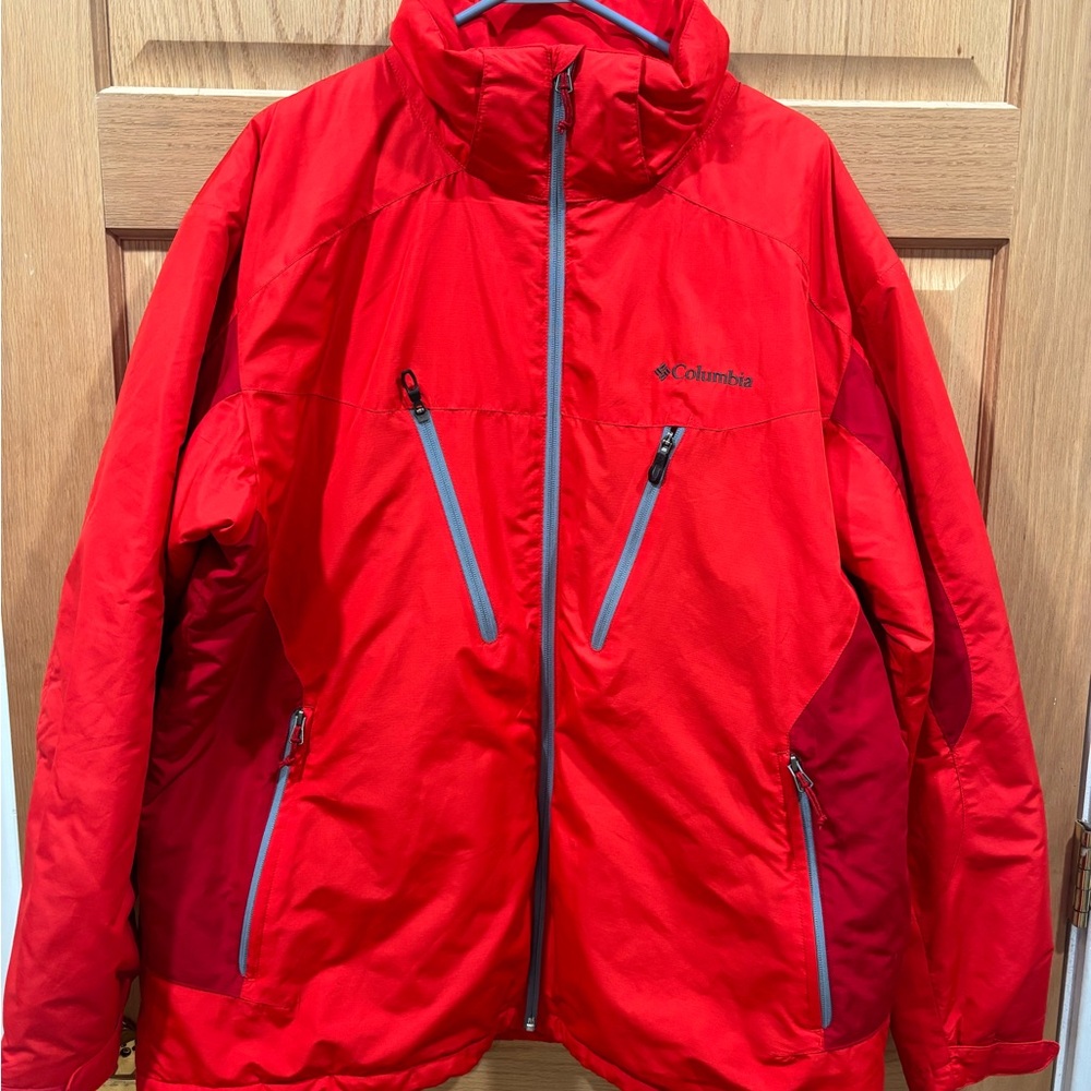 Columbia Red Ski & Snowboard Jacket